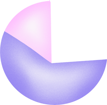 part of a pie chart PNG, SVG