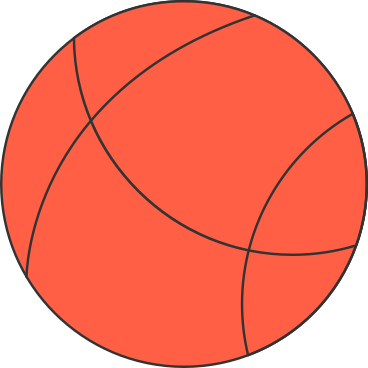 small basketball PNG, SVG