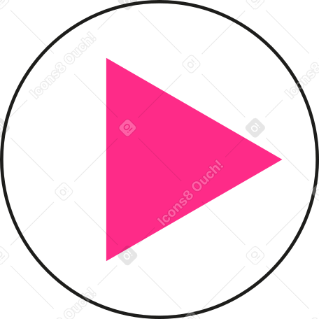 кнопка воспроизведения в PNG, SVG