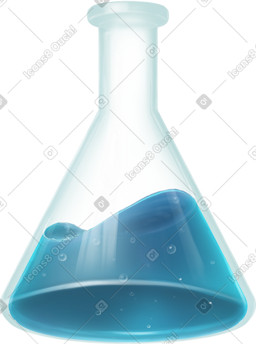 Laboratory flask PNG, SVG