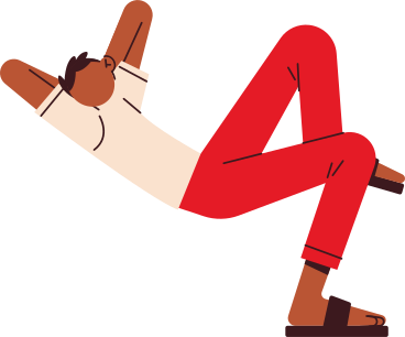 lying man looking down PNG, SVG