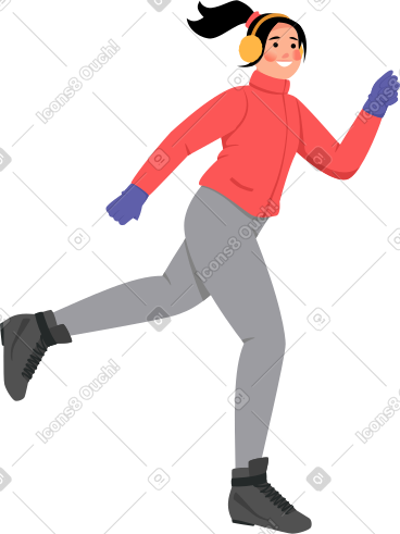 女子滑雪者 PNG, SVG