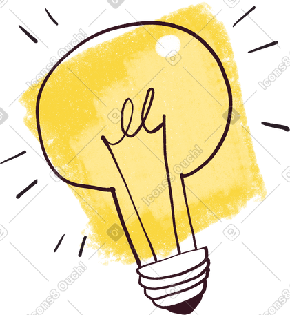 lamp idea PNG, SVG