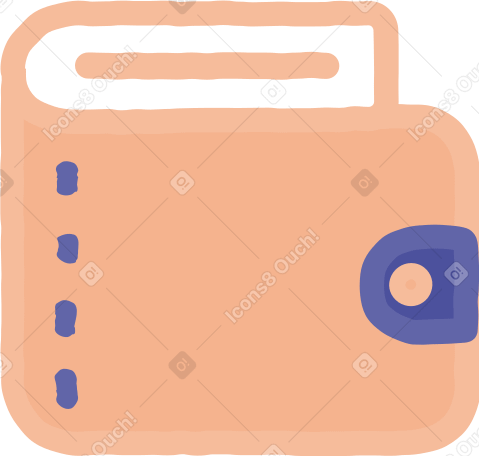 wallet Illustration in PNG, SVG