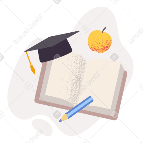 Education  Illustration in PNG, SVG