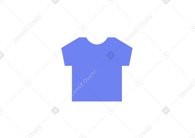 白色长方形t恤 PNG, SVG
