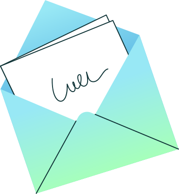 letter inside the envelope PNG, SVG