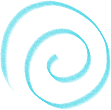 blue round spiral PNG, SVG