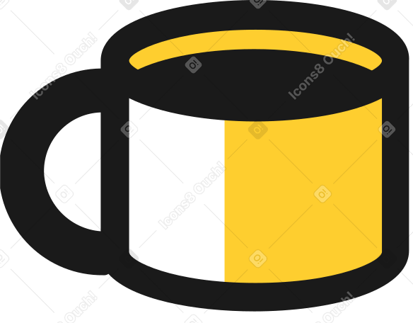 cup tea coffee Illustration in PNG, SVG