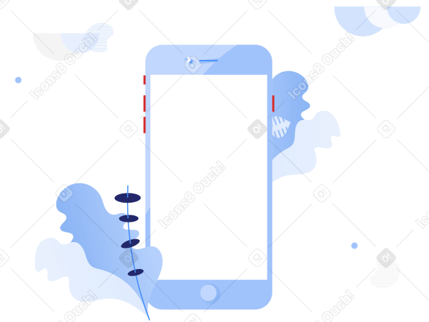 empty phone background PNG, SVG