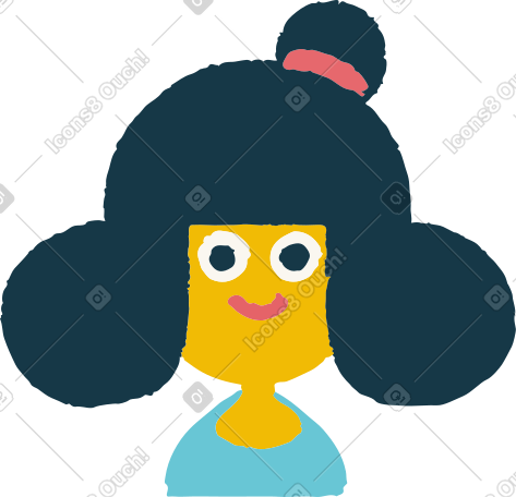 微笑的女人 PNG, SVG