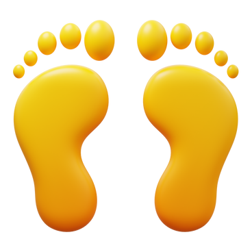 footprints PNG, SVG