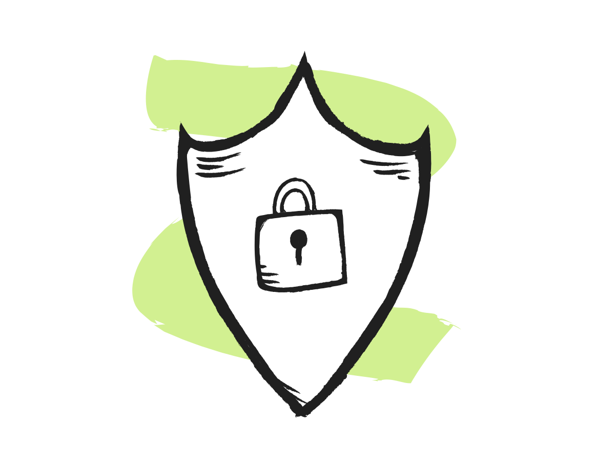 Security Illustration in PNG, SVG