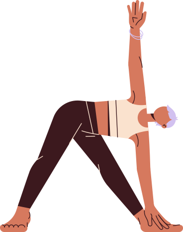 junge frau beim yoga PNG, SVG