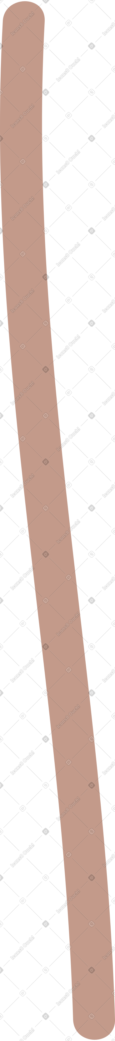 Brown line PNG, SVG