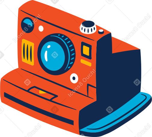 kamera polaroid PNG, SVG