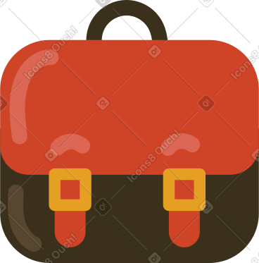 School bag PNG, SVG