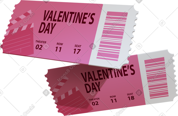 cinema tickets PNG, SVG