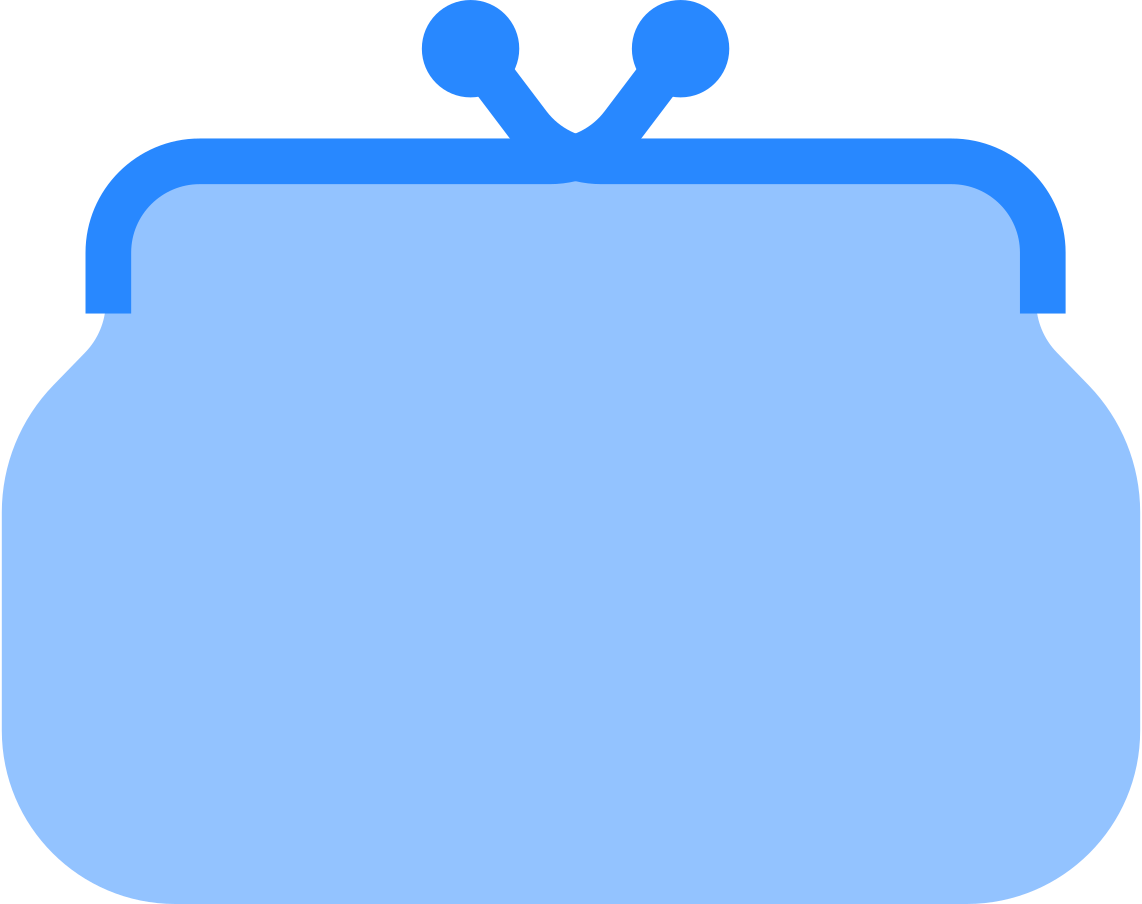 purse Illustration in PNG, SVG