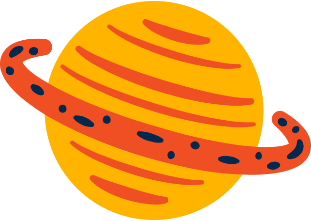 planet Illustration in PNG, SVG