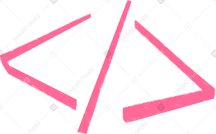 pink programming symbol Illustration in PNG, SVG