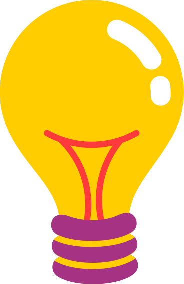 yellow bulb PNG, SVG