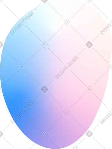 Colored soft spot PNG, SVG