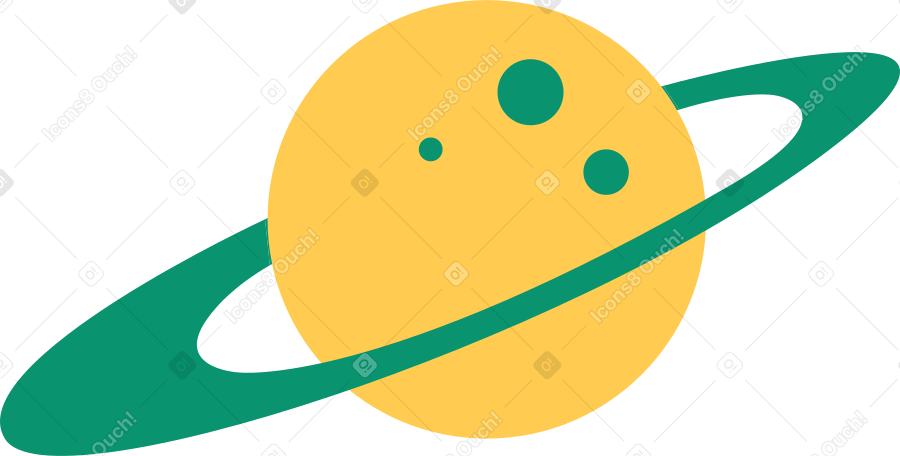 planet Illustration in PNG, SVG