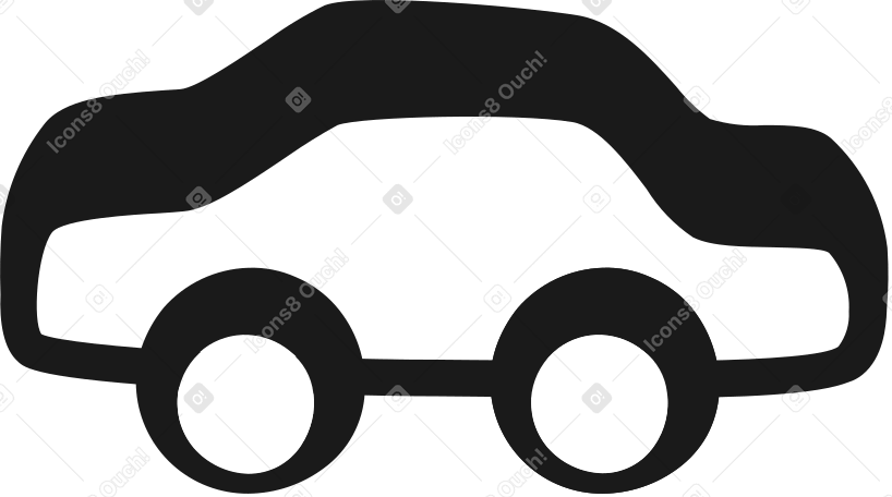 toycar Illustration in PNG, SVG