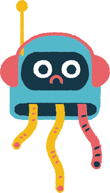 robot octopus PNG, SVG
