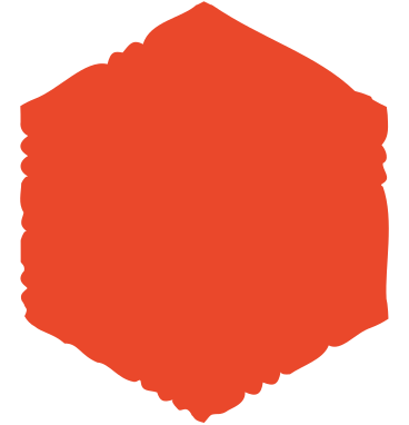 Red hexagon PNG、SVG