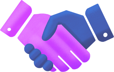 Two hands in a handshake PNG, SVG