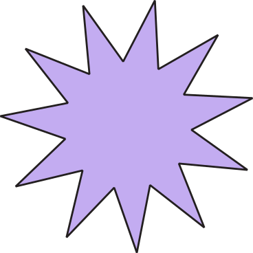 purple star polka dot PNG, SVG