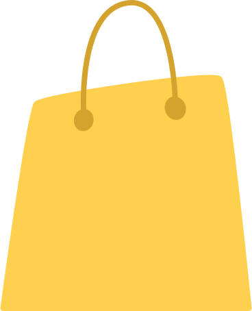 gelbe einkaufstasche PNG, SVG