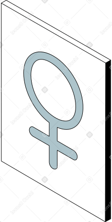 poster with a venus symbol Illustration in PNG, SVG