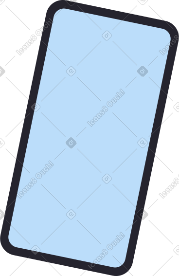 Smartphone front side PNG, SVG