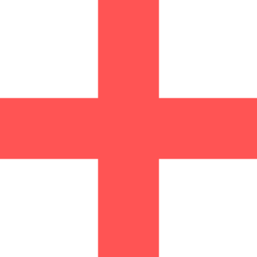 red medical cross PNG, SVG