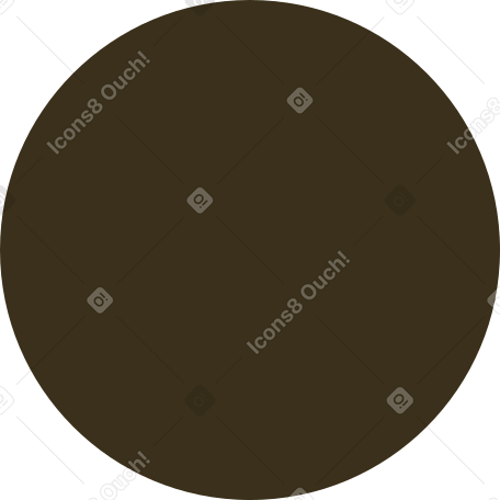 brown circle PNG, SVG