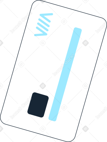 white credit card PNG, SVG