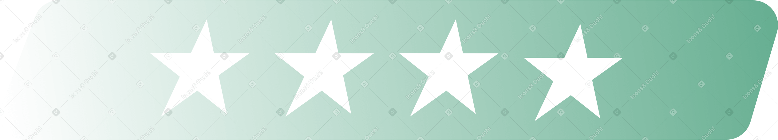 window with four stars PNG, SVG