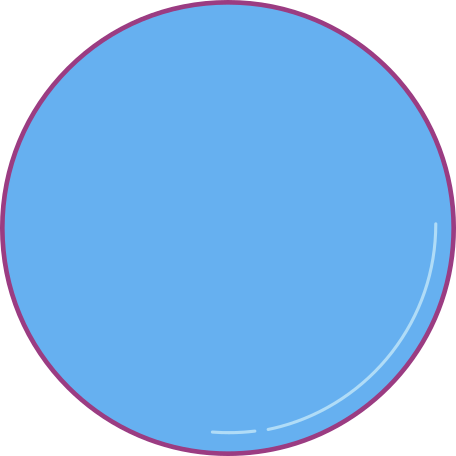 round wall mirror Illustration in PNG, SVG