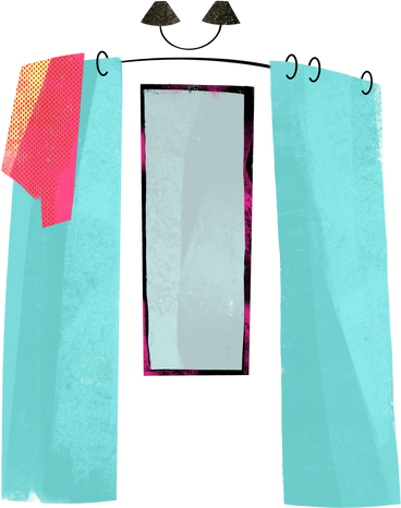 fitting room PNG, SVG