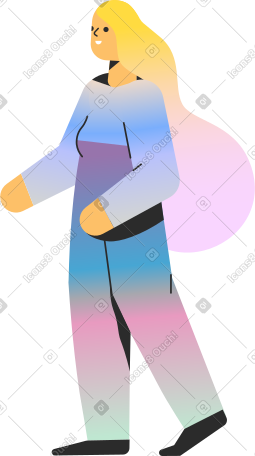 站着的女人 PNG, SVG