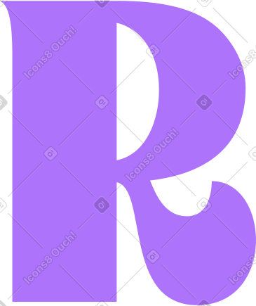 字母r PNG, SVG