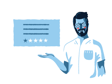 Bad review  PNG, SVG