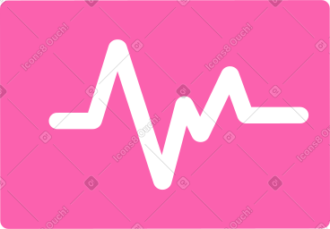 Heart rate pannel PNG, SVG