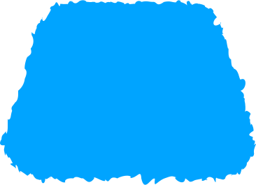 Trapézio azul celeste PNG, SVG