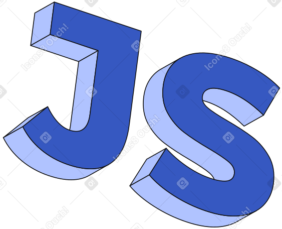 Letras de texto de java script PNG, SVG
