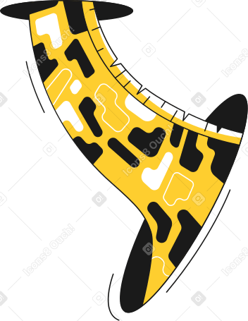 giraffe neck Illustration in PNG, SVG