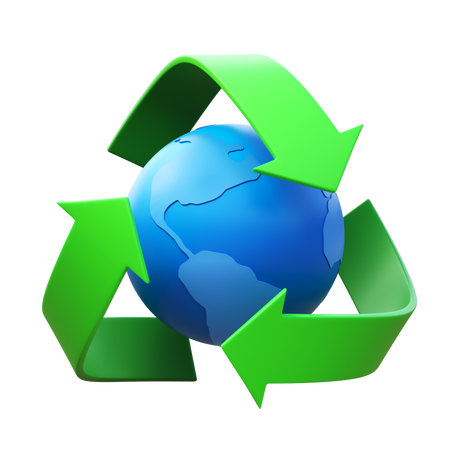 recycling earth Illustration in PNG, SVG